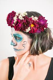 the dead makeup and diy fl crowns