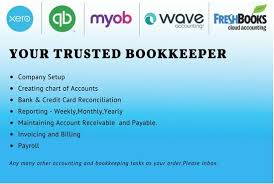 Do Bookkeeping Using Quickbooks Online Xero Wave Myob