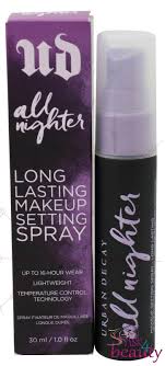 urban decay all nighter long lasting makeup setting spray 1 oz