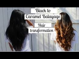 Celebs are dying for chocolate brown hair, and so should you! Caramel Balayage On Dark Hair Butlerbeautybar Youtube