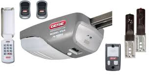 genie 4164 garage door opener connected