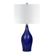table lamp in navy blue 810325032781