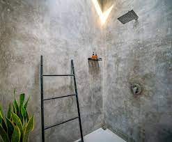 Shower Wall Stucco Interior Walls