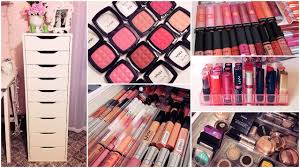 makeup collection and storage