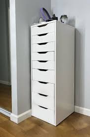 slim tall drawers perfect for makeup