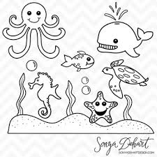 Maybe you would like to learn more about one of these? Sea Animals Line Drawing Novocom Top