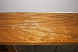 how to remove water stains from wood