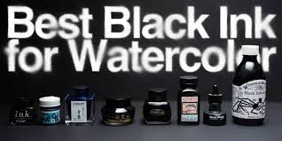 Best Black Ink For Watercolor Painting