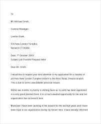 Salary Transfer Letter Template     Free Word  PDF Format Download    