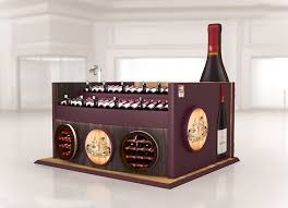Wine Retail Display Cabinet High