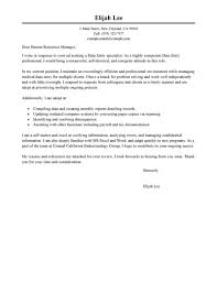 Best Data Entry Cover Letter Examples Livecareer With Data Scientist