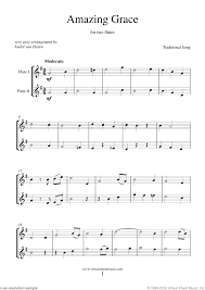Print and download free sheet music for 'amazing grace.' Free Amazing Grace For Beginners Sheet Music For Two Flutes