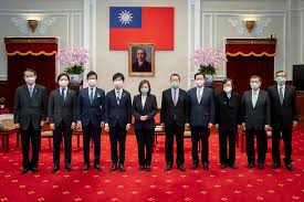 an lawmakers received by president tsai