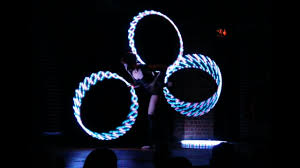 Led Hula Hoop Dancer Silvia Pavone Youtube