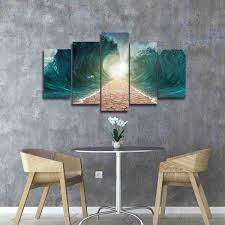 red sea wall art canvas