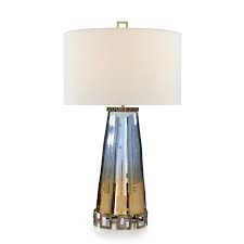 Cognac Glass Table Lamp Jrl 10608