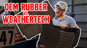 porsche rubber floor mats vs