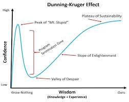 Dunning Kruger Effect Cognitive Bias Interaction Design