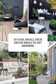 30 cool small deck decor ideas to get