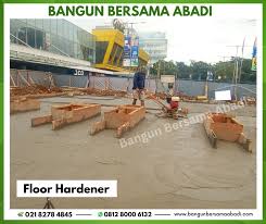 manfaat floor hardener pada beton