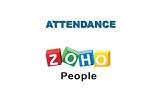 How does Zoho People handle attendance and leave management?