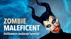 zombie maleficent halloween makeup
