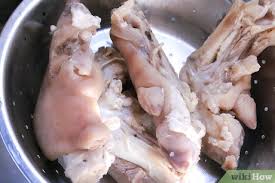 3 ways to cook pig feet wikihow