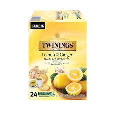 twinings lemon ginger k cup pods for