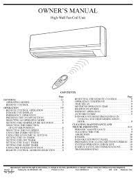 carrier air conditioner owner s manual