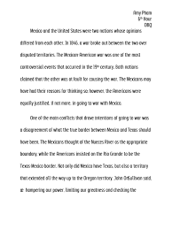 mexican american border essay mile border the essays