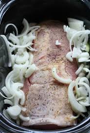 crock pot applesauce pork roast