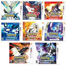 Jogos Nintendo 3DS 2DS New 3DS Xl - Pokemon X, Y, Alpha Shapphire, Omega  ruby, Moon, Sun, Ultra Sun, Ultra Moon