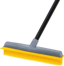 pet hair broom rubber broom carpet rake