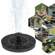 This solar powered water fountain kit is quick, easy to install and will make any small container into your very own water fountain. 7v 1 4w Solar Powered Fountain Free Standing Solar Diy Birdbath Fountain Pump Outdoor Floating Water Fountain Panel Kit Shopee Philippines
