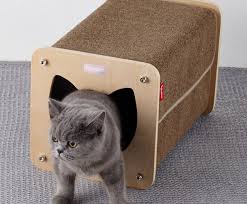 a well nested cat house for cats the