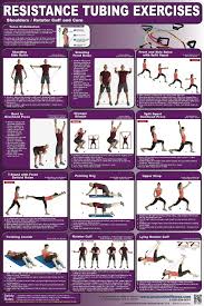 Resistance Band Exercises I Have 4 Different Colored Bands