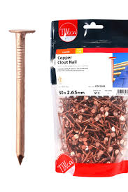 clout nails copper