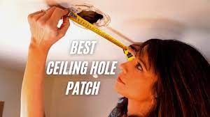the best ceiling hole patch is