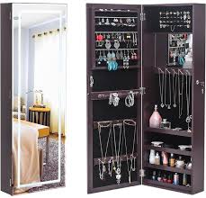 Brown Jewelry Armoires Cabinet