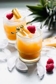 pineapple vodka tail tropical