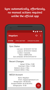 To download mega files without limits: Autosync For Mega Apk