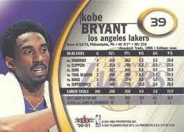 Kobe bryant kobe bean bryant. Collection Gallery Bobnalong Kobe Bryant Trading Card Database