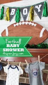 a football baby shower that will be a