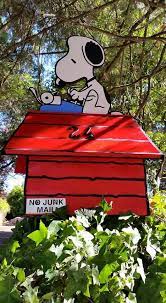 Snoopy Mailbox Decor Cool Mailboxes