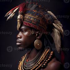 african man with strong features