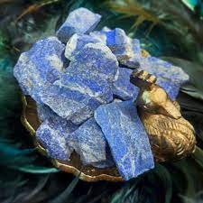 Sage Goddess Natural Lapis Lazuli for intuition and confidence