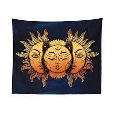 Moon Tapestry Sun And Moon Wall Hanging