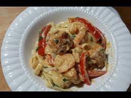 cajun en and shrimp pasta