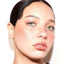 your freckles with makeup