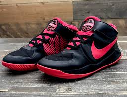 nike basketball hot pink black